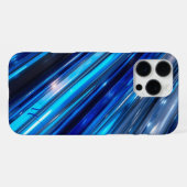 ブルーメタリック iPhone 16 Pro Max iPhoneケース (裏面横)