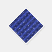 ブルーメタルの雨滴 スタンダードカクテルナプキン (角)