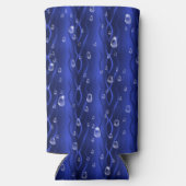 ブルーメタルの雨滴 スリム缶クーラー (裏面)