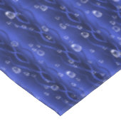 ブルーメタルの雨滴 テーブルクロス (アングル)