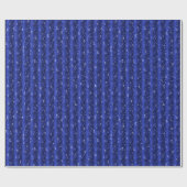 ブルーメタルの雨滴 ラッピングペーパー (フラット)