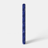 ブルーメタルの雨滴 SAMSUNG GALAXYケース (左側面)