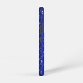 ブルーメタルの雨滴 SAMSUNG GALAXYケース (右側面)