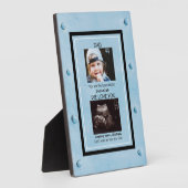 ブルーメタルスタッド超音波2フォトパパ フォトプラーク (側面)