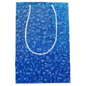 ブルーメタル上の氷 ミディアムペーパーバッグ (正面)