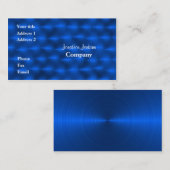 ブルーメタル 名刺 (正面/裏面)