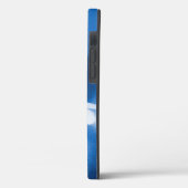 ブルーメタルCase-Mate iPhone caにグラフィティを吹き付け Case-Mate iPhoneケース (裏面 / 左)