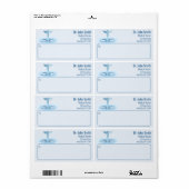 ブルーメディカルヘルメスロッドカドゥセウス水リップル ラベル (フルシート)