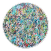 ブルーメドウセラミックプル セラミックノブ (正面)