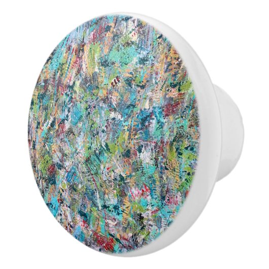 ブルーメドウセラミックプル セラミックノブ (右)