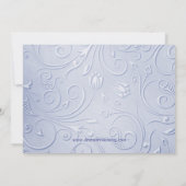 ブルーメモリエレガントアルサービスのお知らせ 招待状 (裏面)