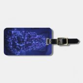 ブルーメリークリスマスツリーライト ラゲッジタグ (正面横)