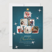 ブルーメリークリスマスファミリー シーズンカード (正面)