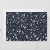 ブルーメリー伝統的クリスマスホリデーパーティー 招待状 (裏面)