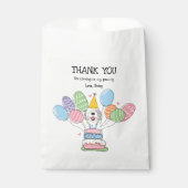 ブルーメルシーパドールバースデーパーティー フェイバーバッグ (正面)