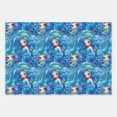 ブルーメルメイド ラッピングペーパーシート (正面2)