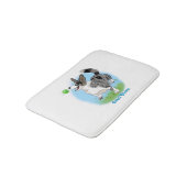 ブルーメルルウェルシュコーギーカーディガン – バスマット/ペット。 バスマット (アングル)