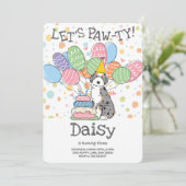 ブルーメルルオージードルバースデーパーティーの招待 招待状 (スタンド正面)