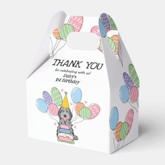 ブルーメルルコックパオカバポ誕生日サンキューサンキュー フェイバーボックス (正面サイド)