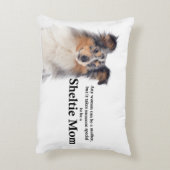 ブルーメルルシェットランド・ シープドッグマムピロー アクセントクッション (裏面(縦))