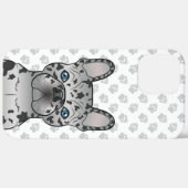 ブルーメルルフランスのブルドッグフランスかわいい犬とポーズ Case-Mate iPhoneケース (裏面 (横))