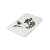 ブルーメルル風呂マット/ペット。 バスマット (アングル)