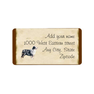 ブルーメルレオージーオンパーチメント ラベル