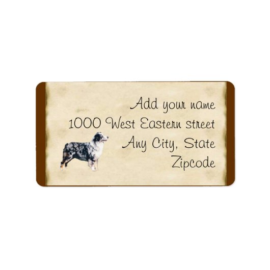 ブルーメルレオージーオンパーチメント ラベル (正面)