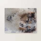 ブルーメルレオーストラリアシェパード ジグソーパズル (横)