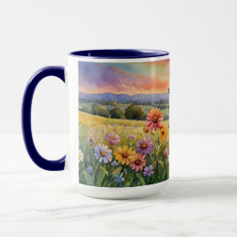 ブルーメルレオーストラリア羊飼い子犬 マグカップ