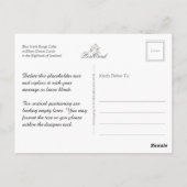 ブルーメルレコリー、アイレアンドナン&スコットランド国旗 –  ポストカード (裏面)