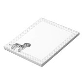 ブルーメルレミニゴールデンドルマンガートッグ&ポーズ ノートパッド (回転)