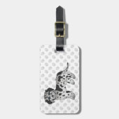 ブルーメルレミニゴールデンドルマンガートンドッグ&文字 ラゲッジタグ (正面縦)