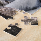 ブルーメルレラフCollie at Eilean Donan Castle - ジグソーパズル (側面)