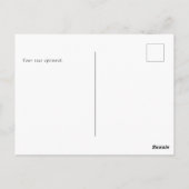 ブルーメンクレイスローフグルネス金ゴールドホチゼイットエインラドン ポストカード (裏面)