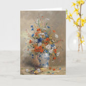 ブルーメンスティルベン | ユージーンプティ カード (黄色い花)