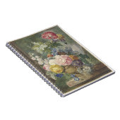 ブルーメンストラウスインナー花瓶mitヴォゲルネスト ノートブック (右側)