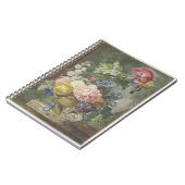 ブルーメンストラウスインナー花瓶mitヴォゲルネスト ノートブック (左側)