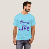 ブルーメンズベーシックTシャツ Tシャツ (正面フル)