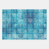 ブルーメンズ誕生日DIY文字セット3 ラッピングペーパーシート (正面2)