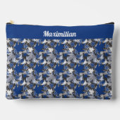 ブルーメープル葉 – 大型アクセサリーポーチ アクセサリーポーチ (正面)