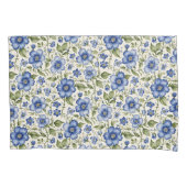 ブルーメ忘れノートフローラフリース 枕カバー (正面)