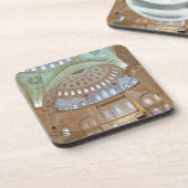 ブルーモカラフルスクのインテリアドーム天井 コースター (左側)