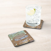 ブルーモカラフルスクのインテリアドーム天井 コースター (右側)