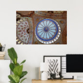 ブルーモスクプリント ポスター (ホームオフィス)