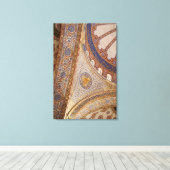 ブルーモスク天井 キャンバスプリント (インサイチュ (ウッドフロア))