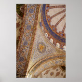 ブルーモスク天井 ポスター (正面)