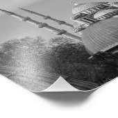 ブルーモスク、イスタンブール、トルコ フォトプリント            (角)