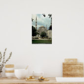 ブルーモスク、イスタンブール、トルコ ポスター (キッチン)