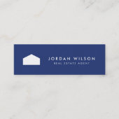 ブルーモダンアンドホワ実在イトハウス スキニー名刺 (正面)